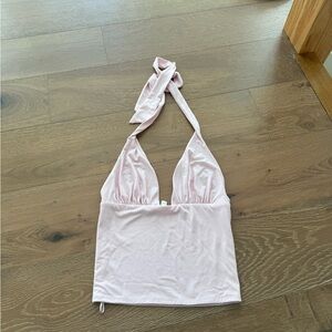 GaragePink Halter Top